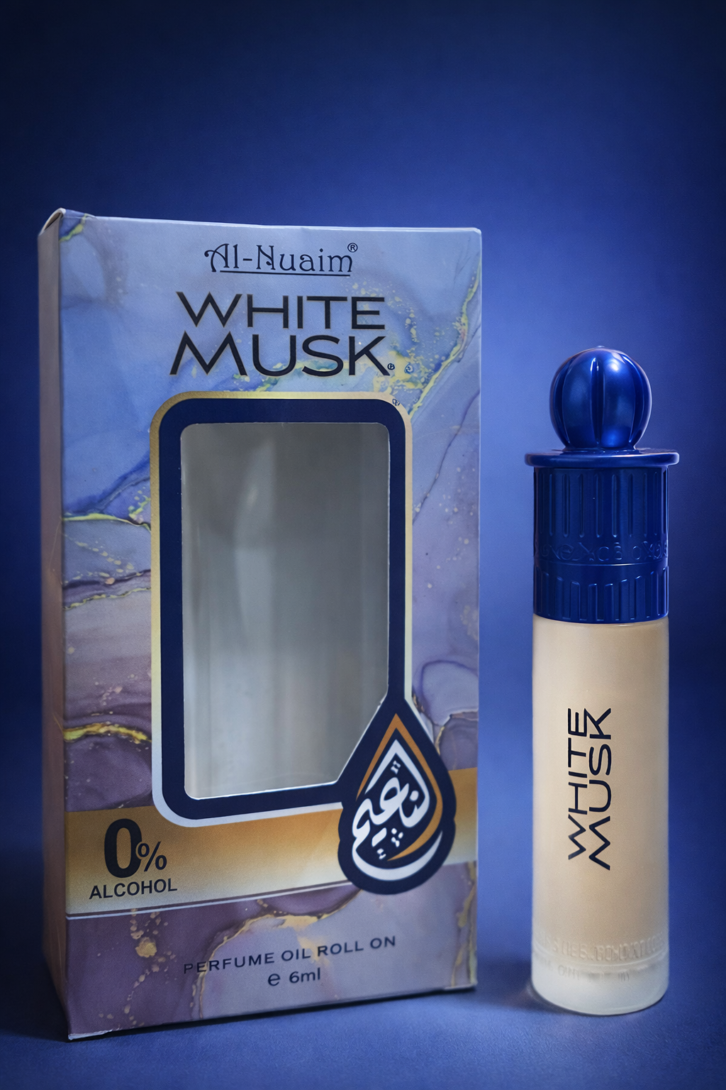 AL-NUAIM White Musk 6ML Roll-on Attar (Alcohol-free) for Mens