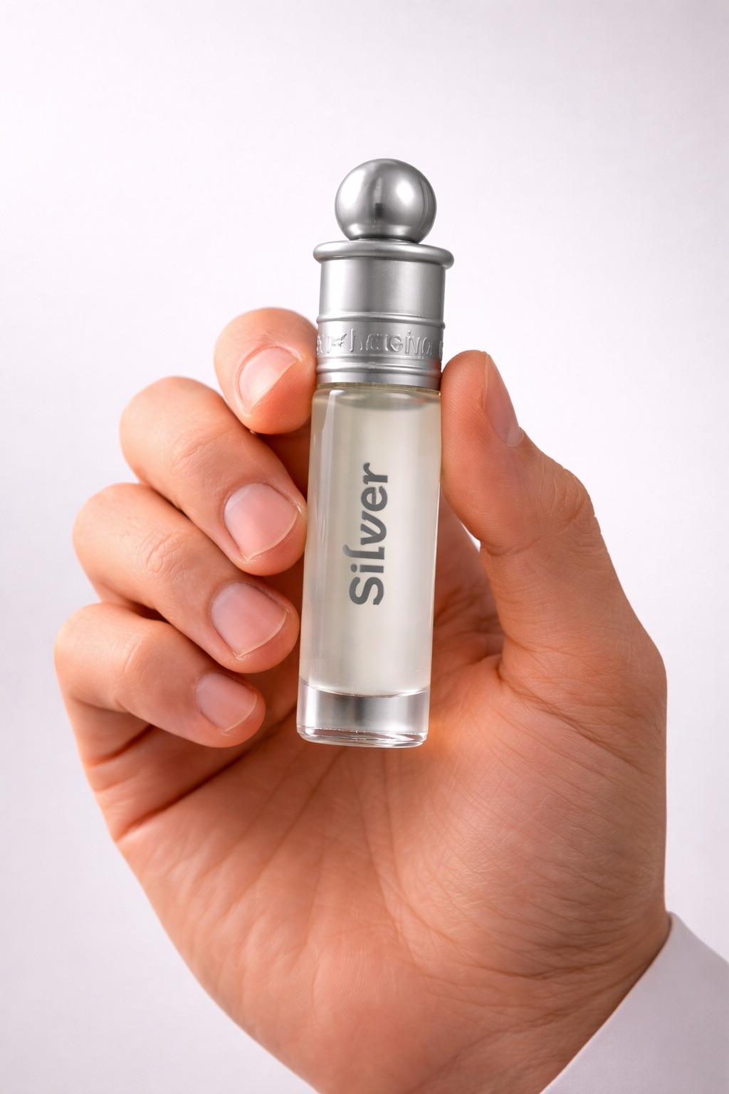 AL-NUAIM Silver 6ML Roll-on Attar (Alcohol-free) for mens