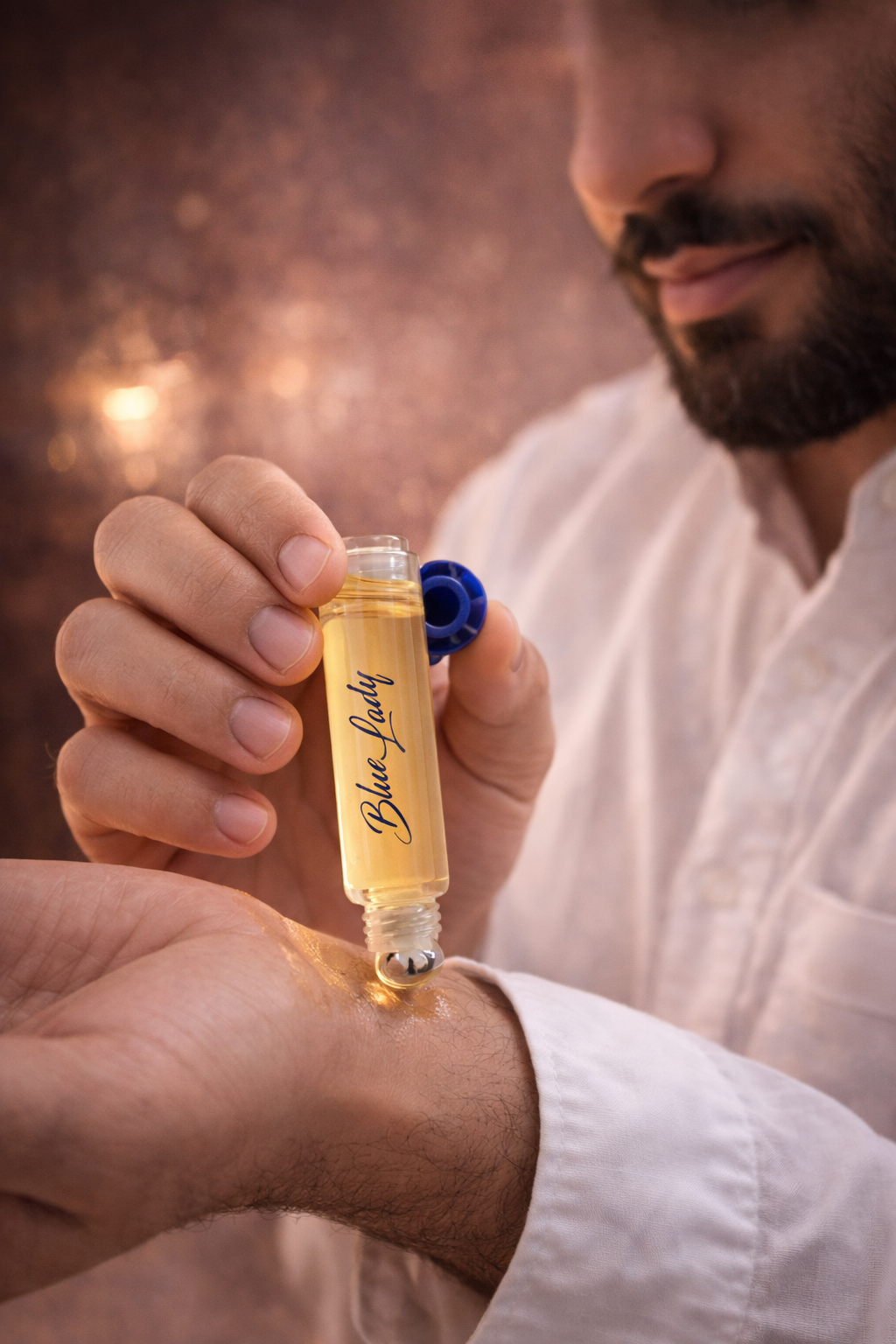 AL-NUAIM Blue Lady 6ML Roll-on Attar (Alcohol-free) for mens