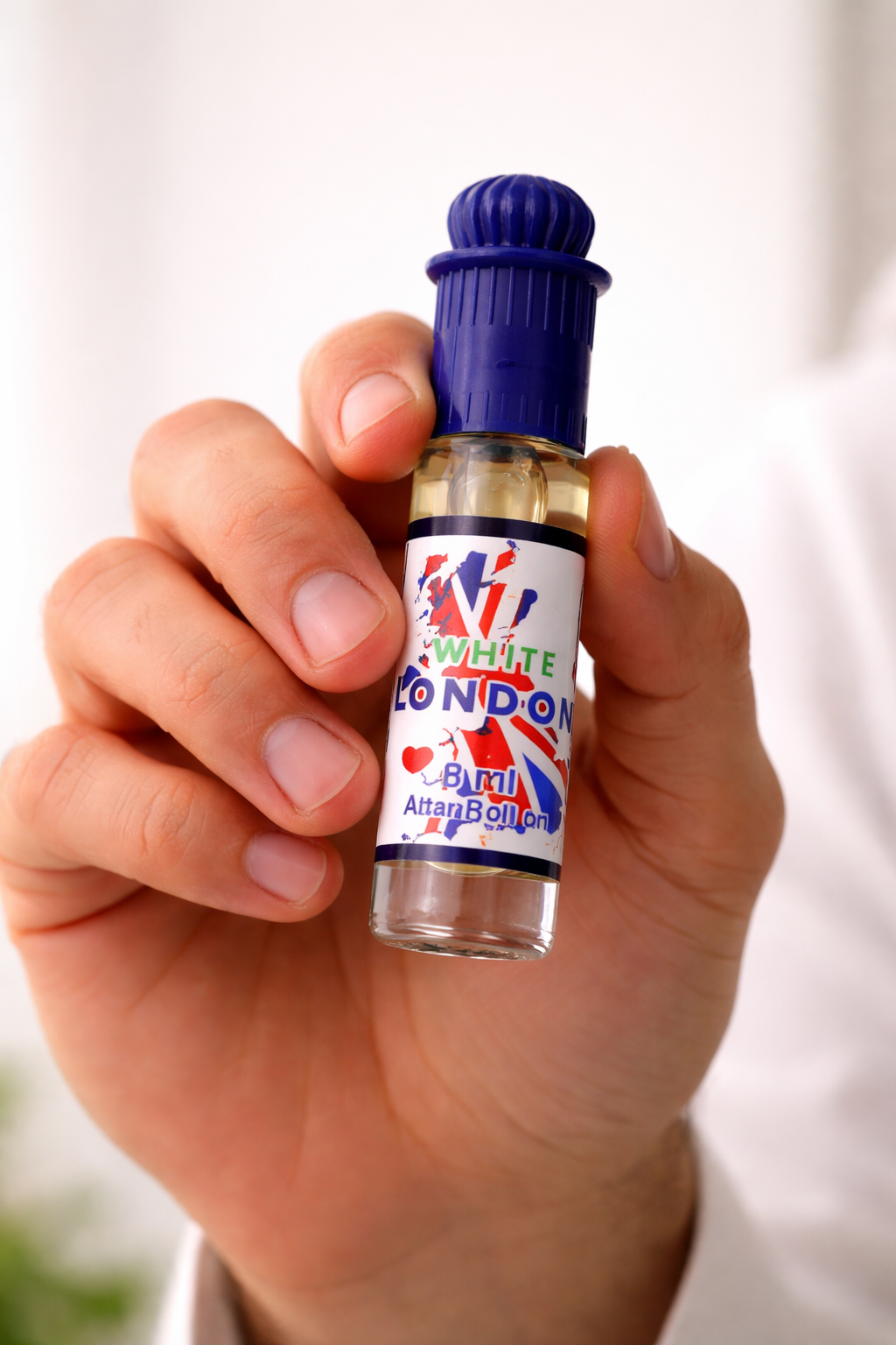 ALMAS White London 6ML Roll-on Attar (Alcohol-free) for mens