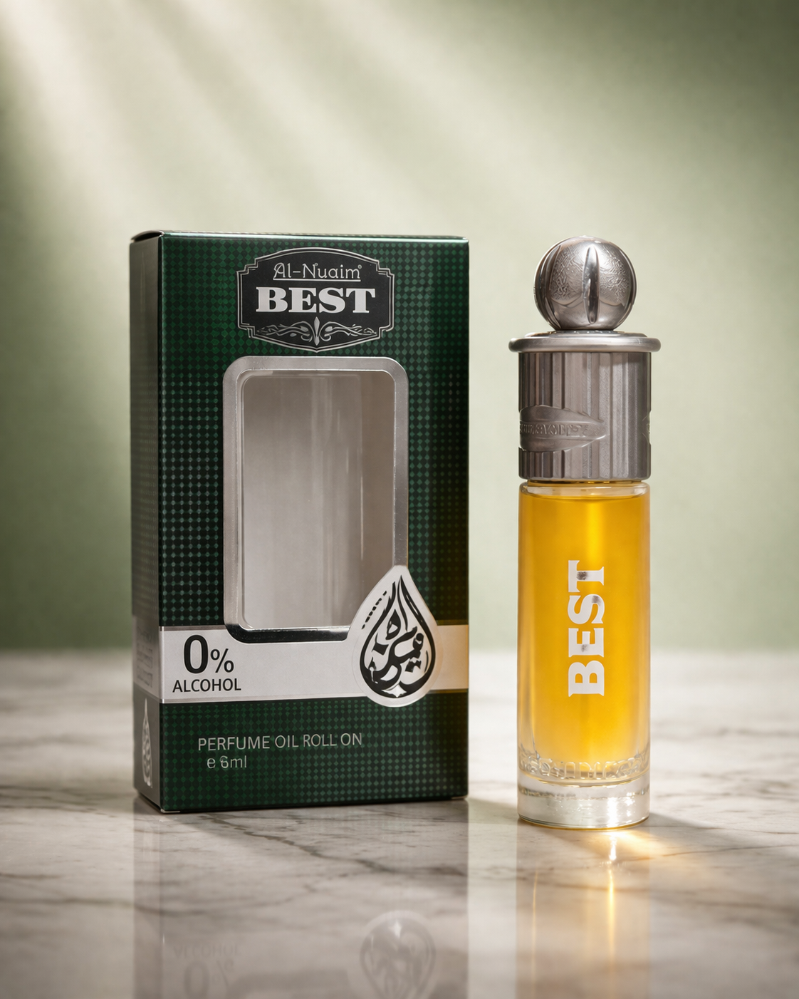 AL-NUAIM Best 6ML Roll-on Attar (Alcohol-free) for mens