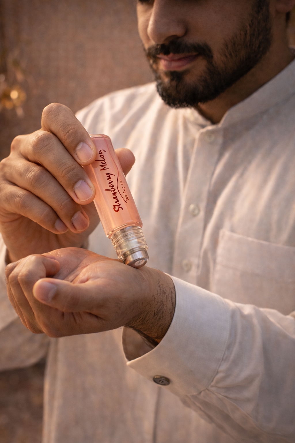 AL-NUAIM Strawberry Melon 6ML Roll-on Attar (Alcohol-free) for mens