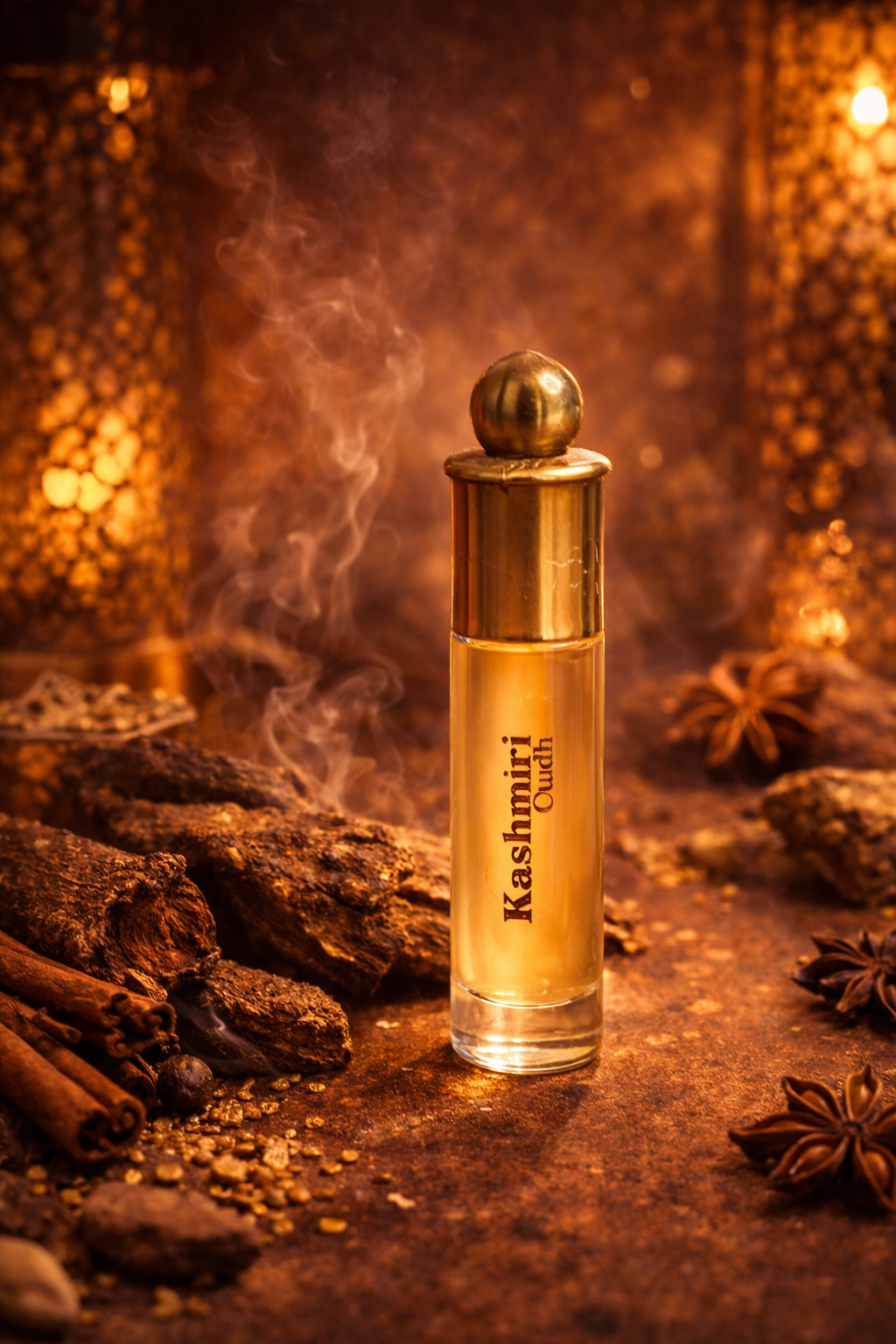 AL-NUAIM Kashmiri Oud 6ML Roll-on Attar (Alcohol-free) for mens