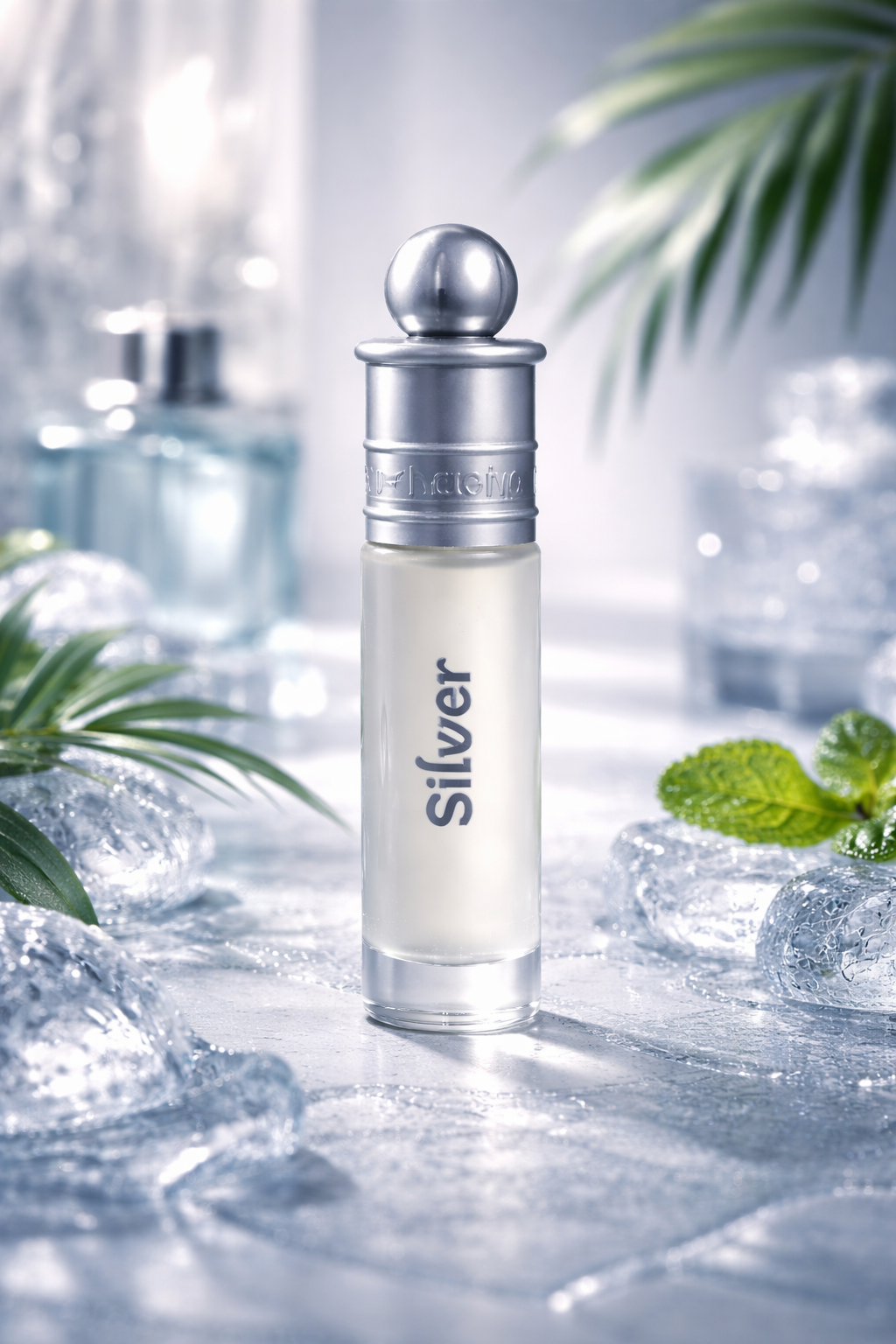 AL-NUAIM Silver 6ML Roll-on Attar (Alcohol-free) for mens