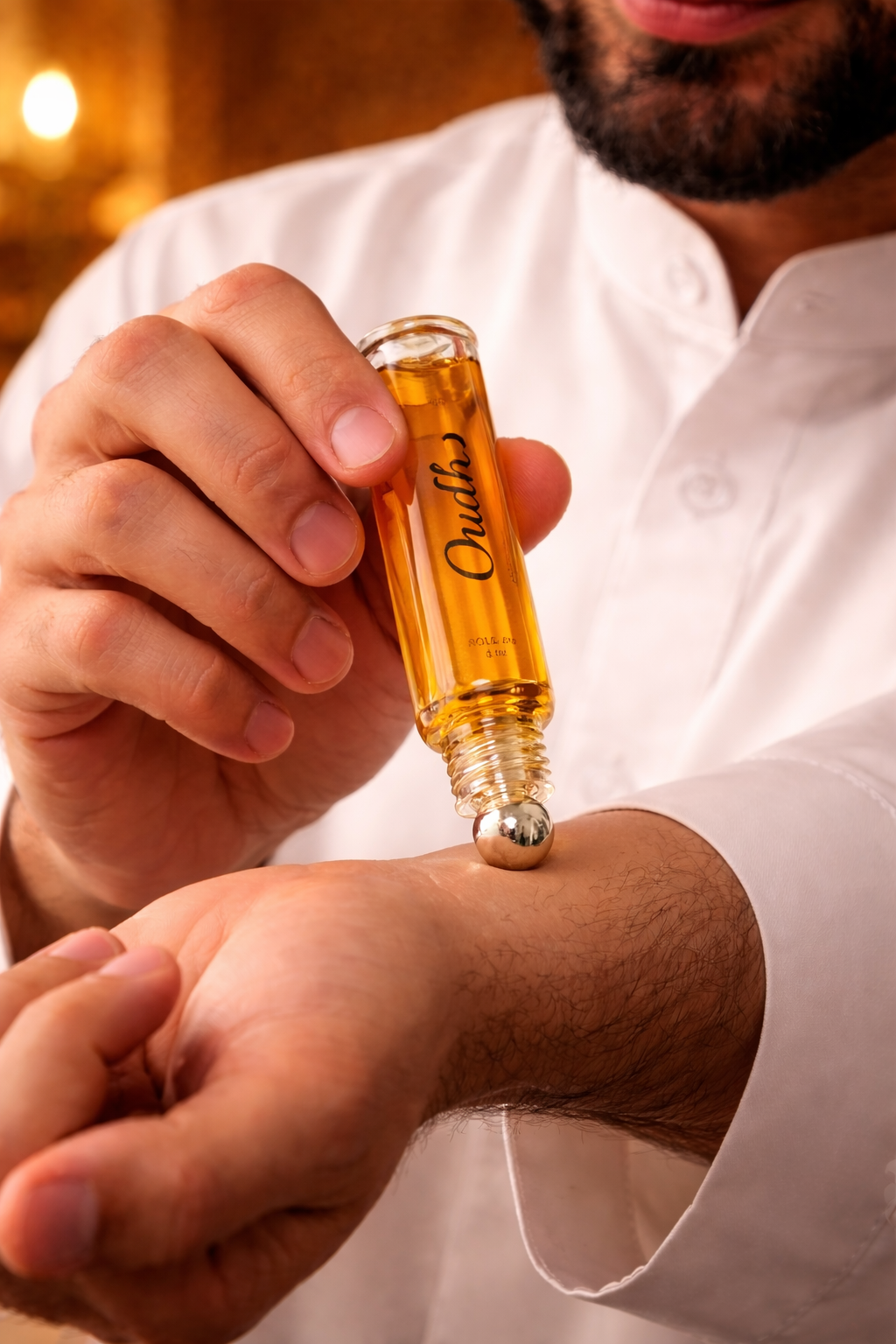 AL-NUAIM Oudh 6ML Roll-on Attar (Alcohol-free) for mens